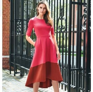 Boden Wren Ponte Midi Dress